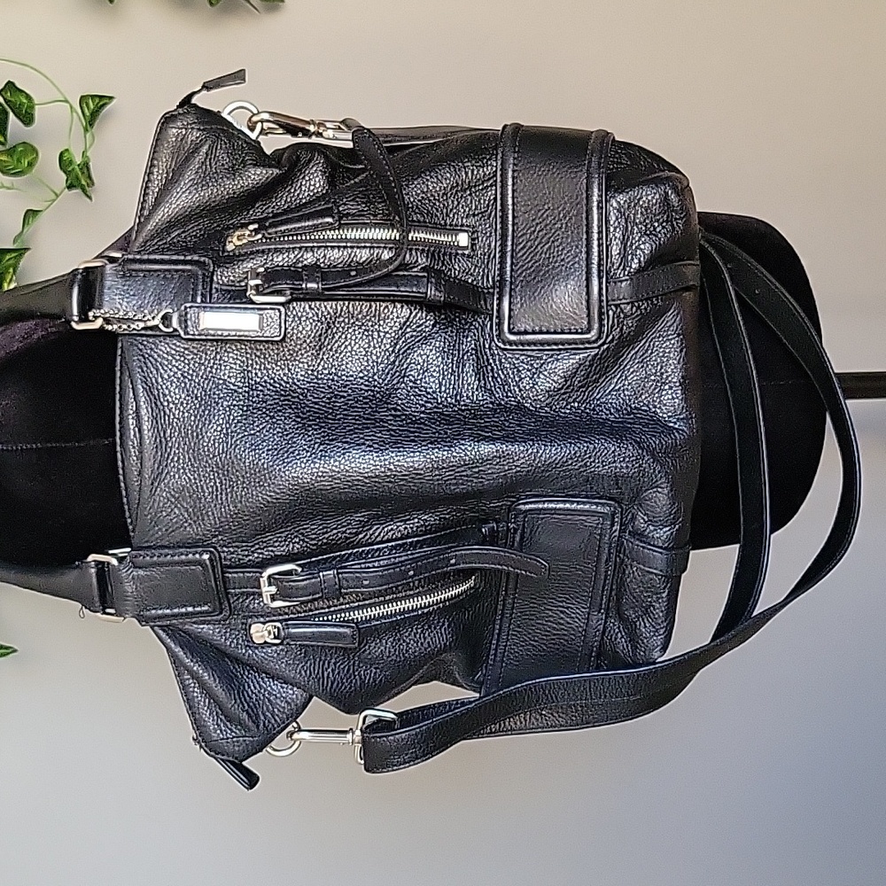 Cole Haan Black Soft Leather Tote